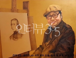 아버지의 초상,정진미, Oil on canvas, 91.0 x 116.7