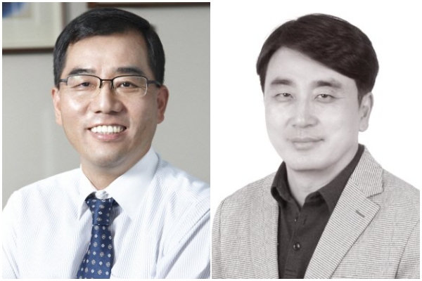 (왼쪽부터) 강신호 CJ제일제당 신임 대표이사, 차인혁 CJ올리브네트웍스 신임 대표/사진=CJ