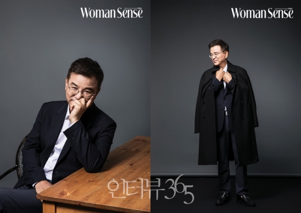 배우 강석우 '우먼센스' 10월호 화보/사진=우먼센스