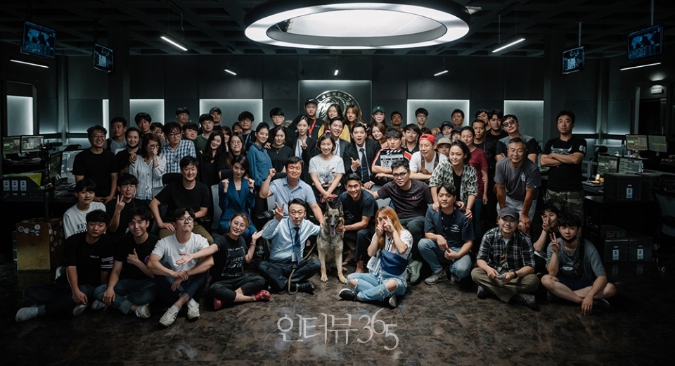 영화 '미스터 주' 크랭크업 현장/사진=리틀빅픽처스