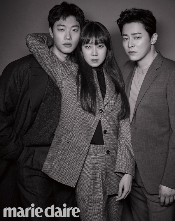 '뺑반' 류준열, 공효진, 조정석 화보/사진=마리끌레르