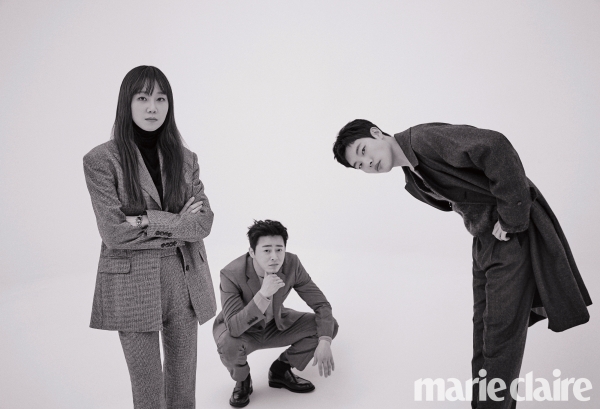 '뺑반' 공효진, 조정석, 류준열 화보/사진=마리끌레르