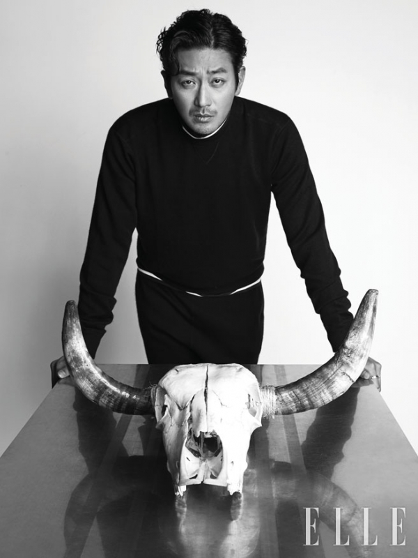 배우 하정우 화보/사진=엘르