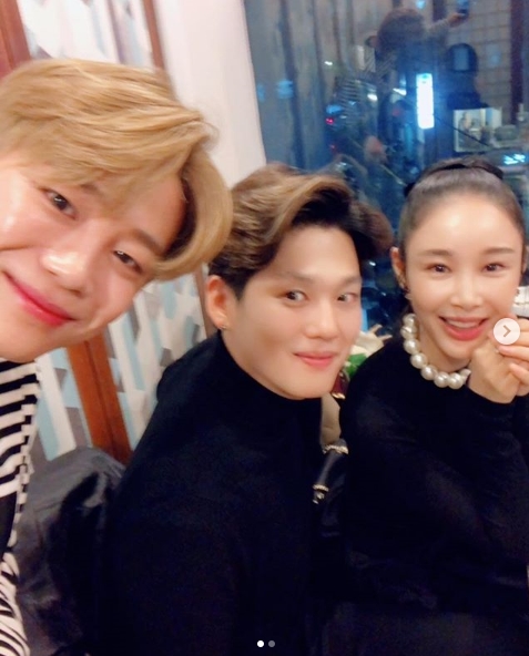 의진, 론, 이사강/사진=의진 SNS