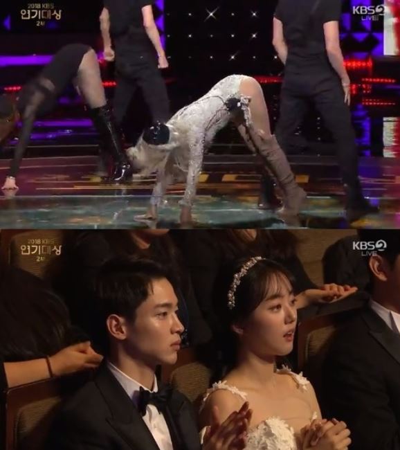 '2018 kbs 연기대상' 효린/사진=KBS