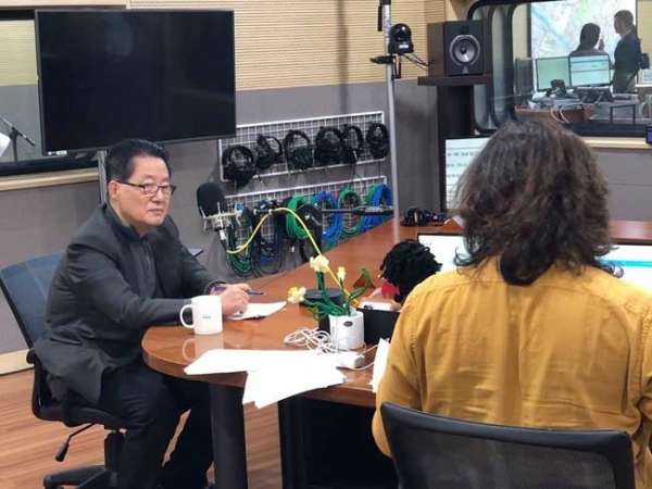 박지원 전 대표가 김경수 구속에 대해 언급했다/사진=박지원 의원실