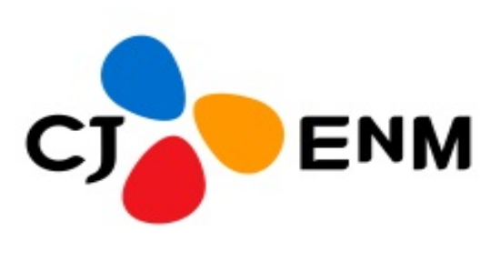 CJ ENM 로고<br>