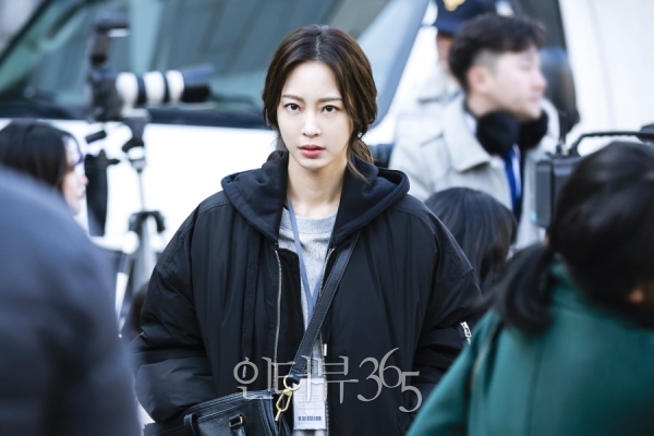 배우 한예슬 SBS 새 수목드라마 '빅이슈' 촬영 현장/사진=SBS