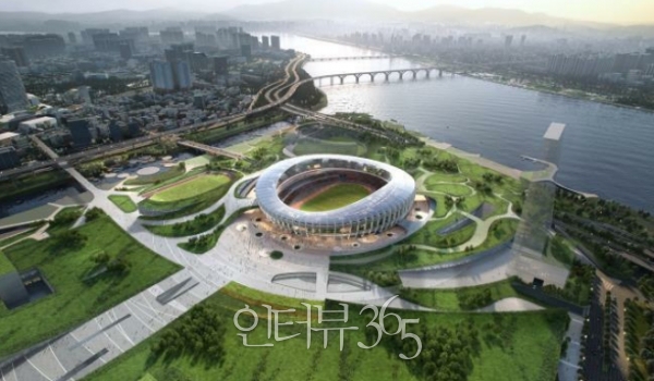 올림픽주경기장 리모델링 조감도/사진=서울시
