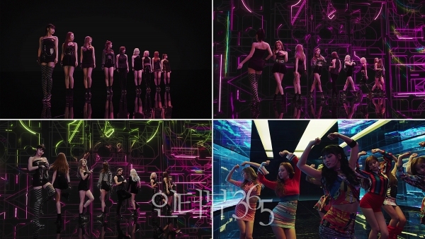 TWICE(나연, 정연, 모모, 사나, 지효, 미나, 다현, 채영, 쯔위) 'FANCY' 티저 캡처/사진=JYP엔터테인먼트