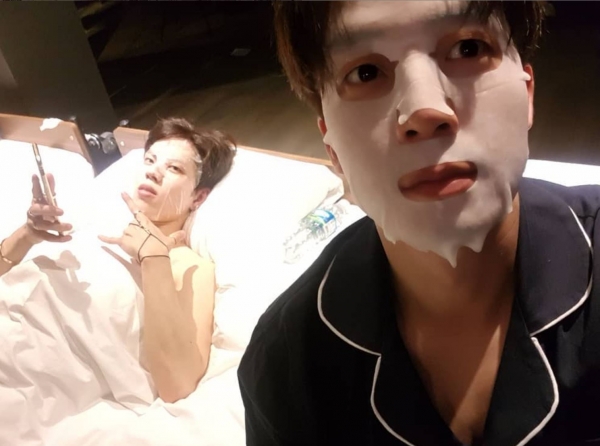장동우 허경환/사진=허경환 SNS