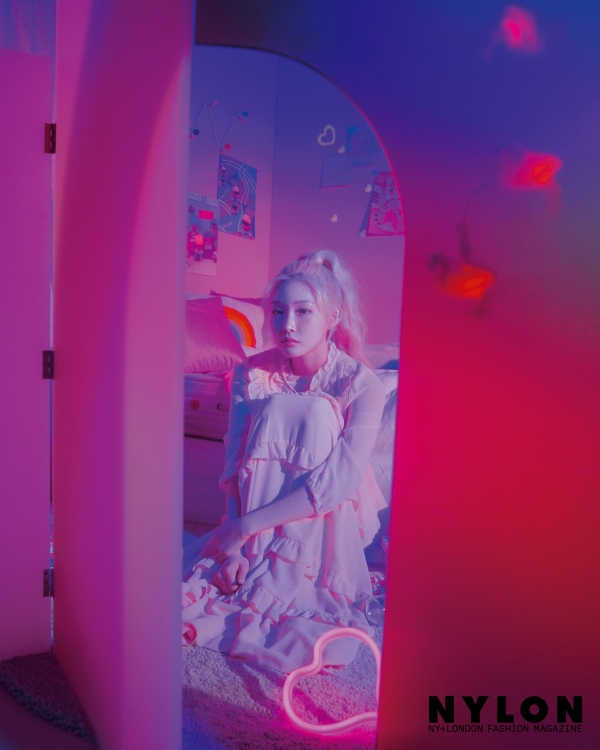 가수 청하 화보/사진=나일론