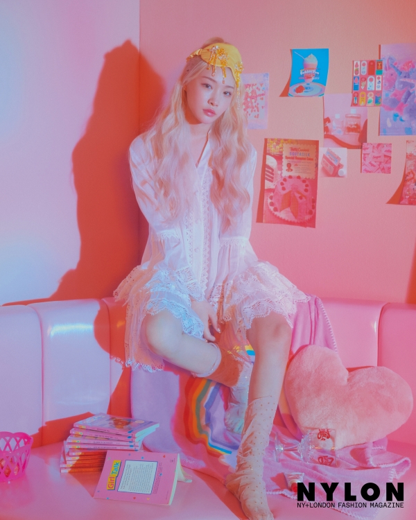 가수 청하 화보/사진=나일론