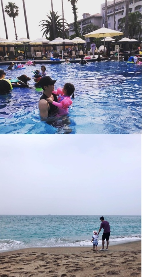 기성용 딸/사진=기성용 한혜진 SNS