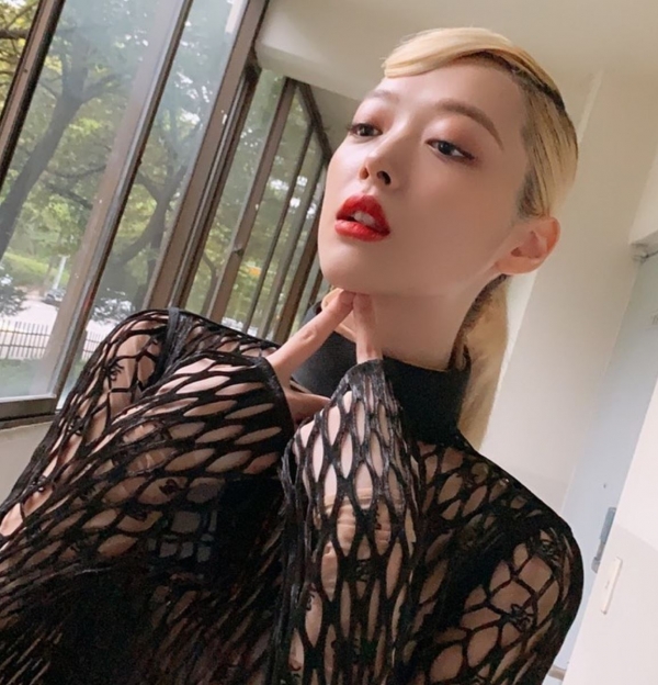 설리/사진=설리 SNS