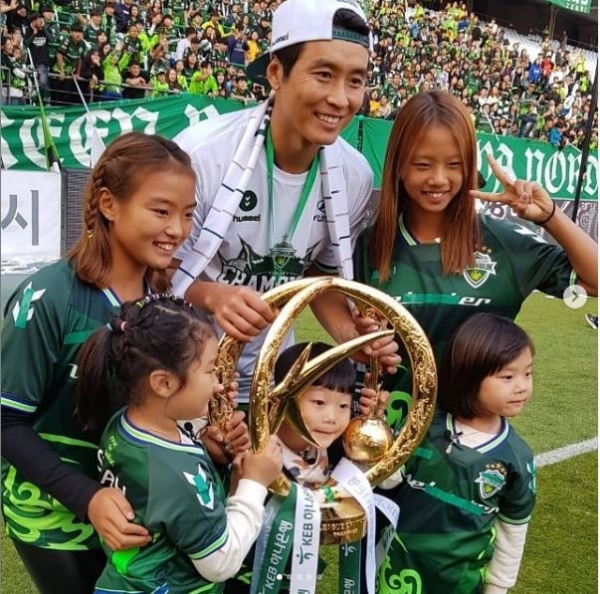 이동국 하차/사진=이동국 인스타그램