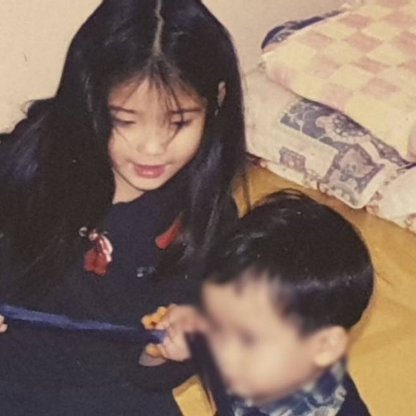 아이유 어린시절/사진=아이유 SNS