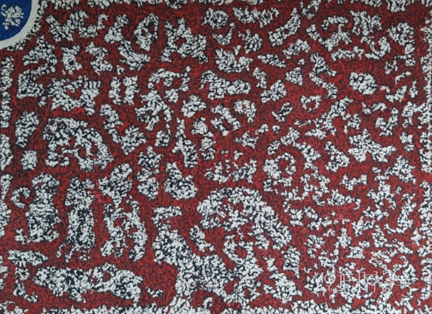 우주삼라만상2021-4, 150X200cm,한지에 먹과 유채