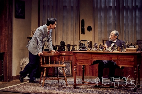 연극 '라스트 세션' 공연 장면. /사진=파크컴퍼니