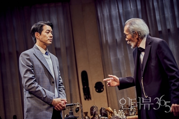 연극 '라스트 세션' 공연 장면. /사진=파크컴퍼니