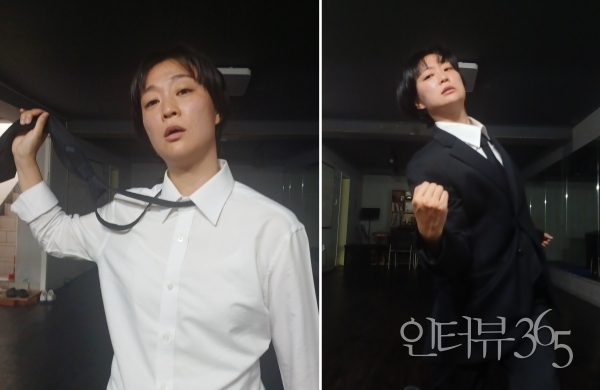 연극 ‘불근 노을 0.8’ 연습 장면/사진=서영석<br>