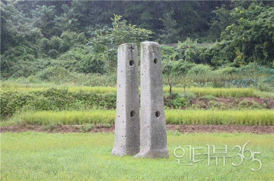 남간사지 당간지주/사진=정진원