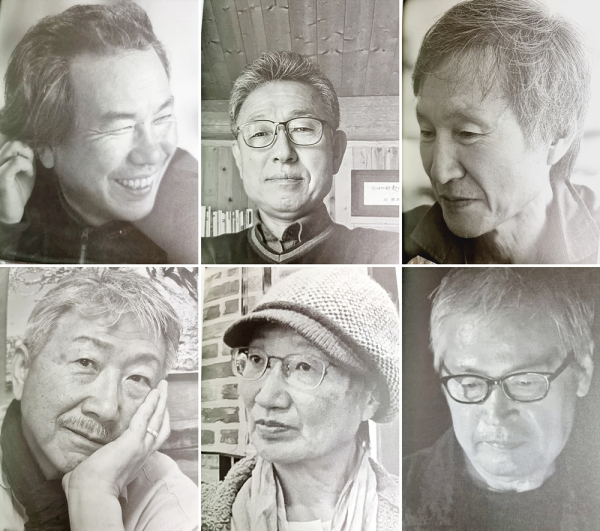 사진은 시계방향으로 이완규 복효근 박두규 박남준 장진희 백학기 시인