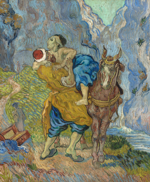 반 고흐, 착한 사마리아인 (들라크루아 원작), 1890 ©Kröller-Müller Museum, Otterlo, The Netherlands (사진제공=서울센터뮤지엄)