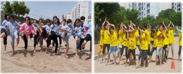 이금녀 전 교장이 이날 국회서 발표한 발표자료(PPT) 일부./사진=맨발걷기국민운동본부 제공