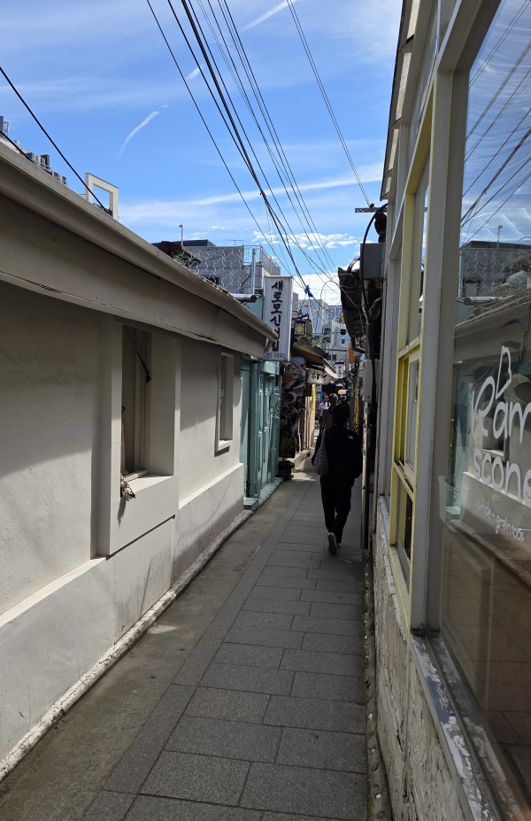 익선동 박녹주 명창이 살던 기와집이 있는 골목./사진=홍찬선