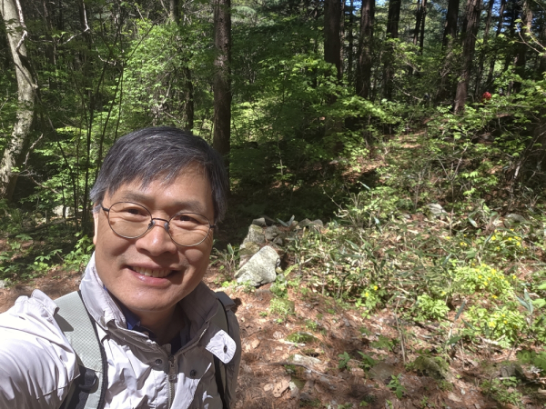 청태산 화전민터에서